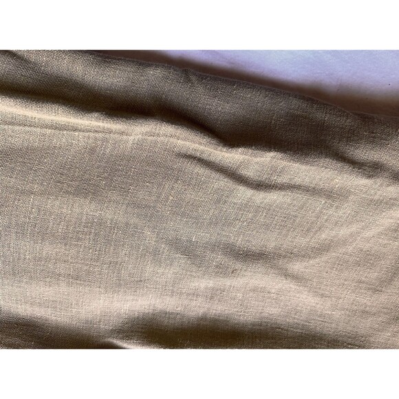 Akris Linen Pants Tan Switzerland Size 10 Wide Leg - Picture 15 of 15